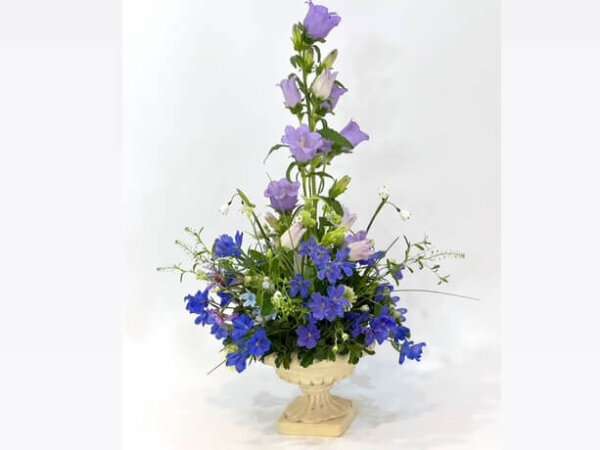 コーン応用ブルーファウンテン Blue Flower Fountain